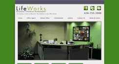 Desktop Screenshot of lifeworksbusinesscenter.com